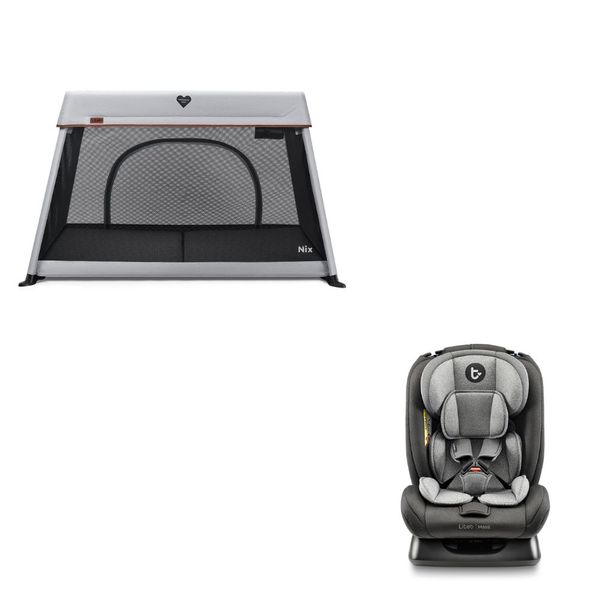 Kit Berço Nix 2 em 1 de 0-15Kg + Cadeirinha para carro Litet 0-36kg - BB6911K BB6911K